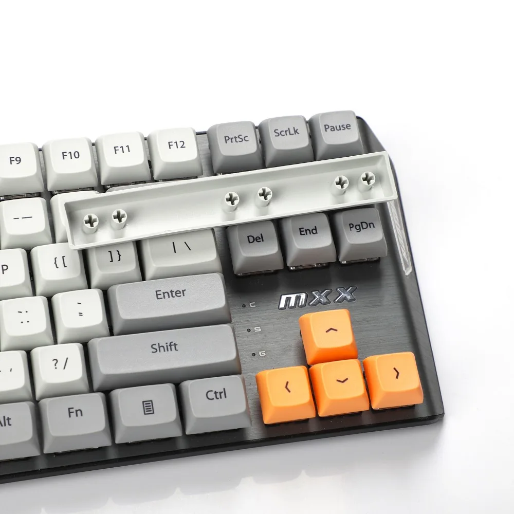 Новое поступление XDA 87 ANSI серый оранжевый смешанный Лотос Keyset Dye-sub Dye Сублимация Keycap для MX механическая клавиатура TKL 61 filco