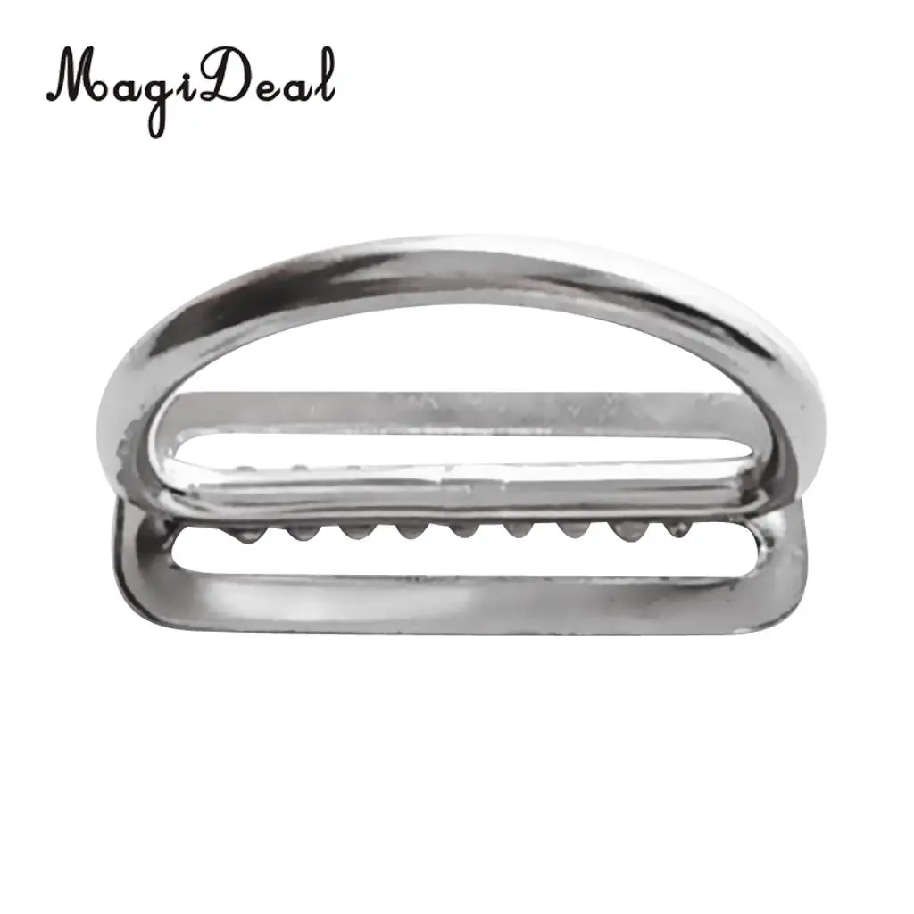 MagiDeal Heavy Duty Scuba Dive 316 Stainless Steel Diving Weight Belt Keeper D Rings for 5cm Weight Belt Surfing Swimming Sport