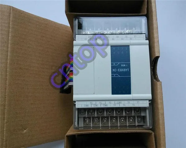 XC-E8X8YT XINJE XC Series PLC Digital I/O Module DI 8 DO 8 Transistor new in box dvp08sp11t delta s series plc digital module di 4 do 4 transistor new in box