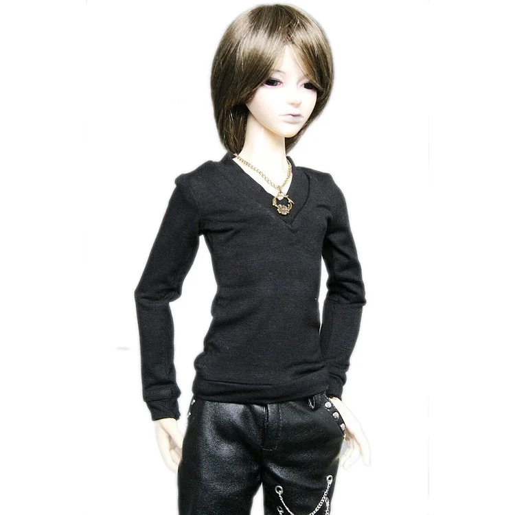 

[wamami] 06# Black T-Shirt 1/4 MSD 1/3 SD DZ SD17 DZ70 70cm AOD AS BJD Dollfie