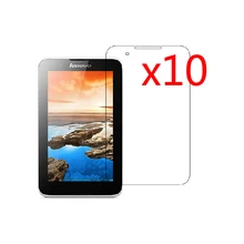 10x плёнки+ 10x чистая ткань, ЖК дисплей ясно экран протектор Защитная пленка гвардии для Idea Tab Lenovo A3500 A7-50 a3500-hv 7"