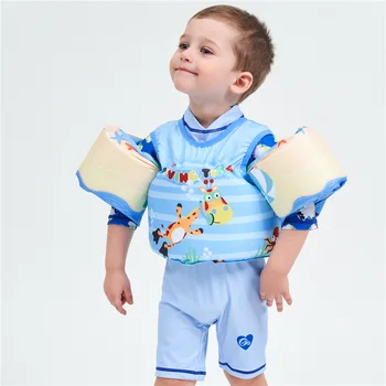 

Cartoon Inflatable Swim Vest Life Vest Jackets Kids Swimming Pool Float Tube Ring Swimming Rings Arm Ring Safety Training Toy