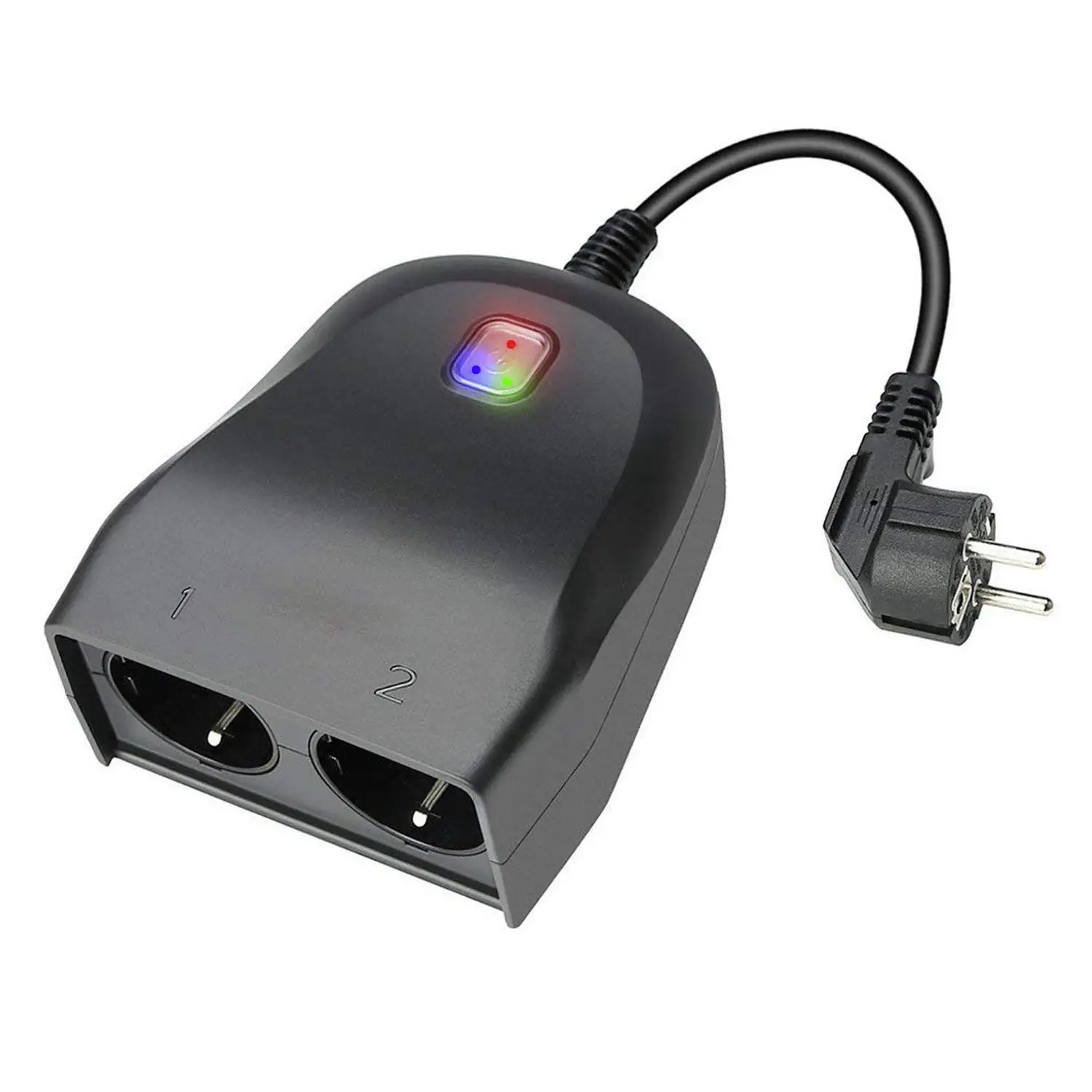 

Outdoor Smart Plug, Outdoor Wi-Fi socket with 2 outlets, with Alexa and Google Home, wireless with remote control / smartphone