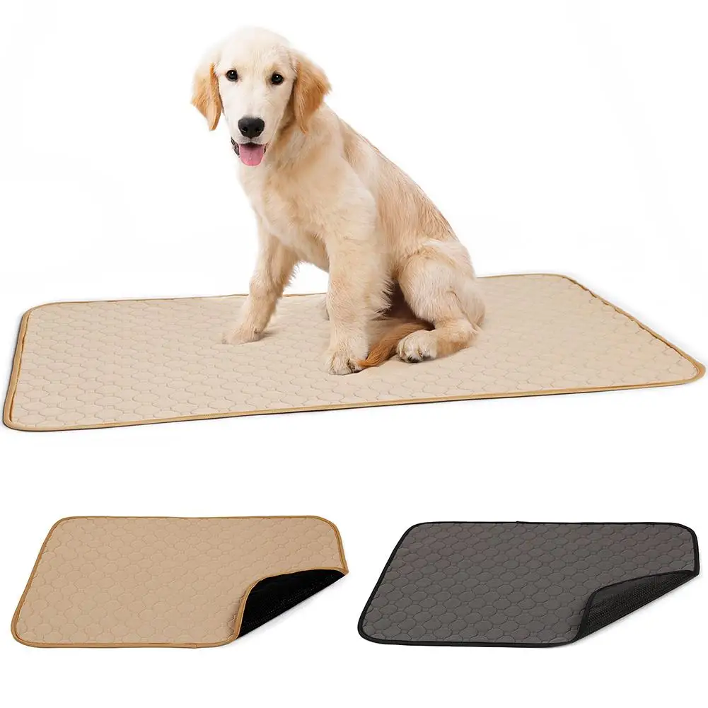 

Pet Beds Reusable Waterproof Pet Pad Diaper Super Absorbent Potty Training Dog Mat Nappy Puppy Dog Cat Blanket Bed Mat
