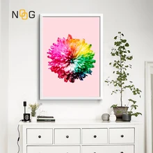 NOOG Nordic Colorful Peony flowers Wall Art Plant Canvas Posters and Prints Green Canvas Painting Picture for Living Room Decor NOOG Nordic Colorful Peony flowers Wall Art Plant Canvas Posters and Prints Green Canvas Painting Picture for Living Room Decor