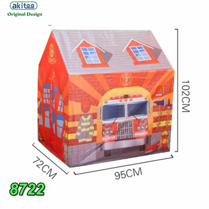 Akitoo новые игрушки для детского сада детские палатки домашние и уличные юрты игровой дом принцессы маленький дом замок детские палатки - Цвет: 8722