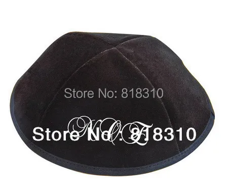 Еврейская кипа из замши YARMULKE KIPPAH Персонализированная