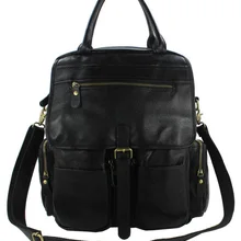 Модная женская сумка из натуральной кожи, женская сумка через плечо, кожаная сумка, большая женская сумка на ремне, Черная