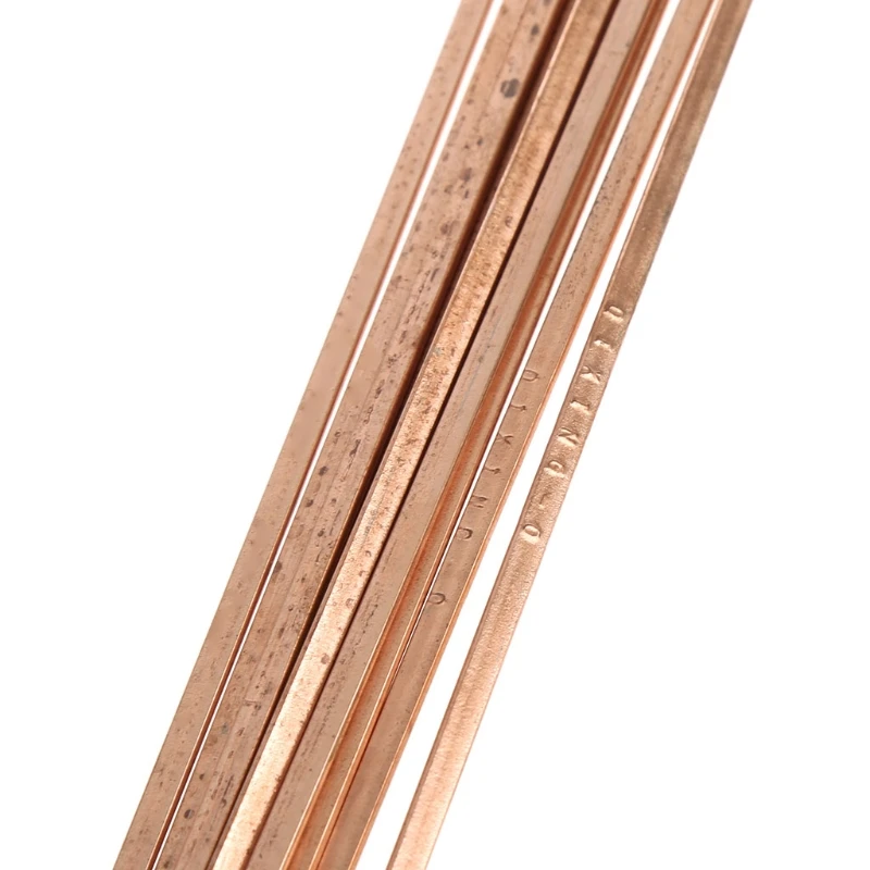 10pcs Low Temperature Flat Soldering Rods For Welding Brazing Repair 3x1.3x400mm
