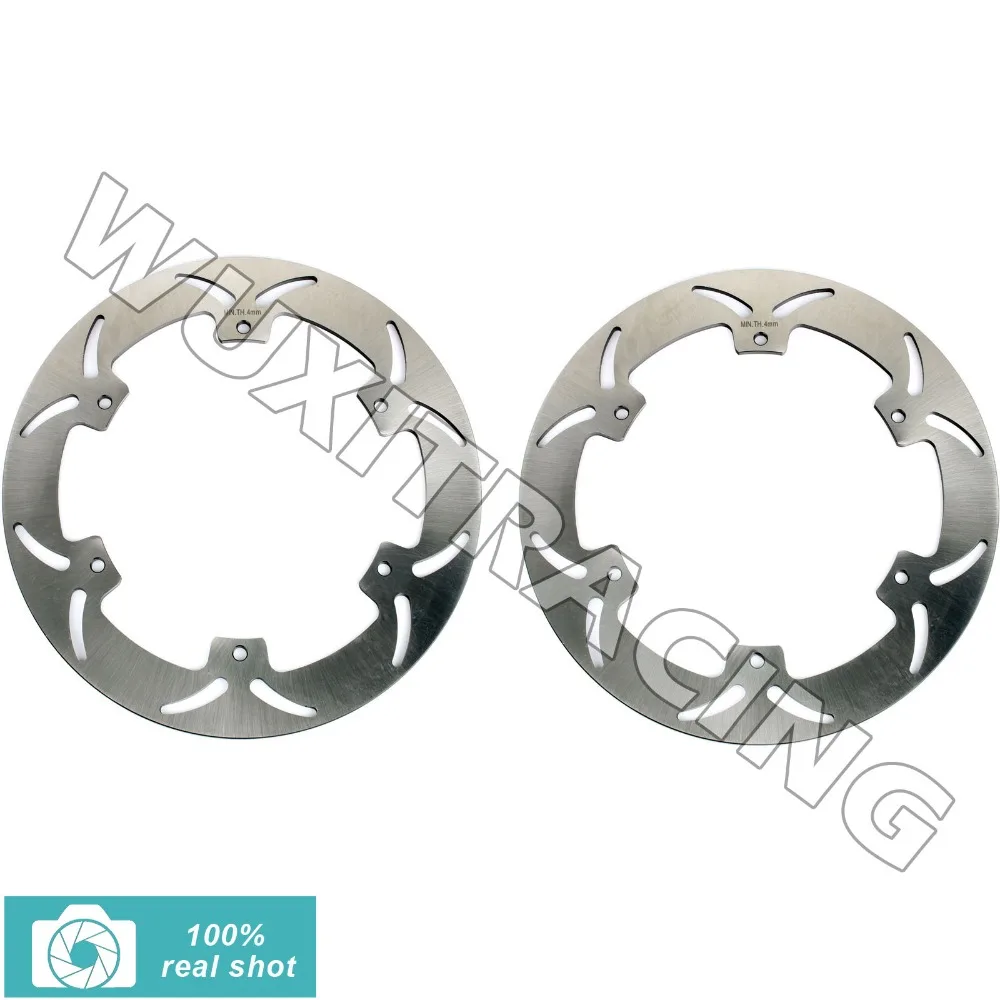 2 Front Brake Discs Disks Rotors fit for Yamaha XJ S, DIVERSION 900 1994-2003 94 95 96 97 98 99 00 01 02 03 New