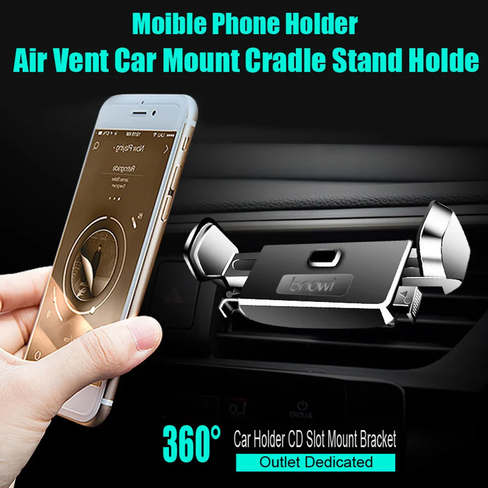 

Car Phone Holder 360° Car Holder CD Slot Mount Bracket For Mobile Cell Phone Samsung GPS Holder Smartphone For Phone In Car