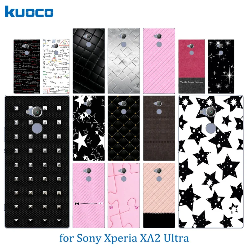 6.0 inch for Sony Xperia XA2 Ultra Clear Silicone Phone Cases Colorful Pattern TPU Back Cover Ultrathin Shell |
