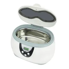Mini Digital Ultrasonic Cleaner Wash Bath Tank Baskets Jewelry Watches Holder Dental Baby’s Feeding Tools Toys Cleaning Machine