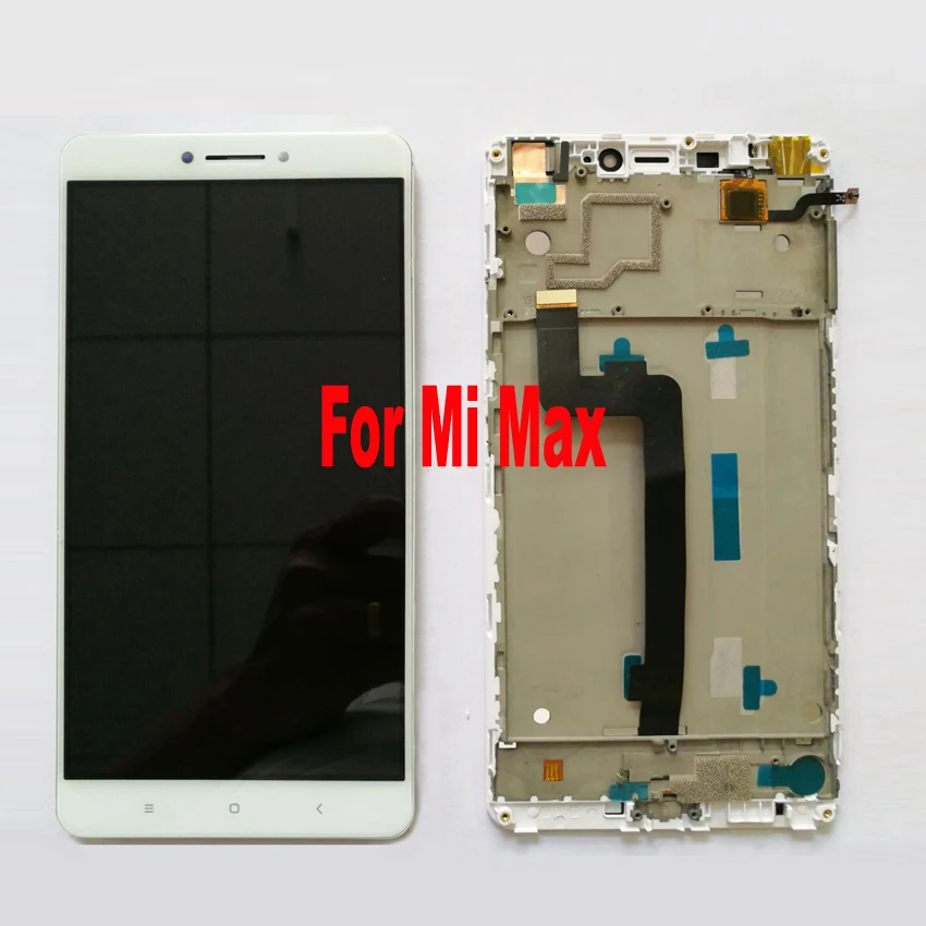 imágenes para De alta Calidad de 6.44 Pulgadas blanco Pantalla LCD Táctil Digitalizador Asamblea + frame Para Xiaomi mi Max Reemplazo Pantalla Del Panel de Vidrio imágenes para De alta Calidad de 6.44 Pulgadas blanco Pantalla LCD Táctil Digitalizador Asamblea + frame Para Xiaomi mi Max Reemplazo Pantalla Del Panel de Vidrio