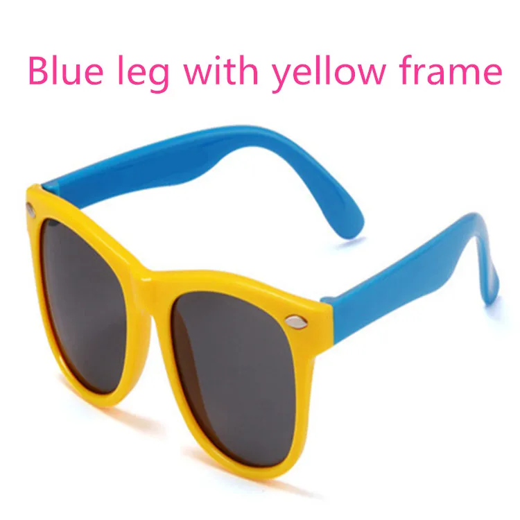 ASUOP2017silicone children sunglasses men and women children sunglasses boy girl safe shade baby glasses square UV400 sunglasses (4)