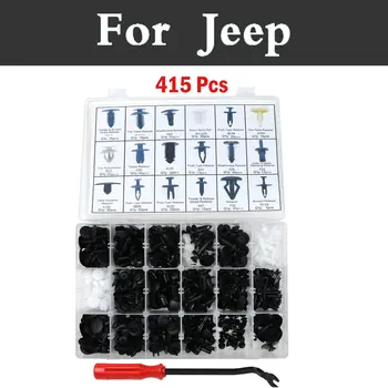 

415pcs Car Plastic Fasteners Clip Assortment Kit Rivets For Ford Fusion Kuga Maverick Mondeo Mustang Taurus Thunderbird