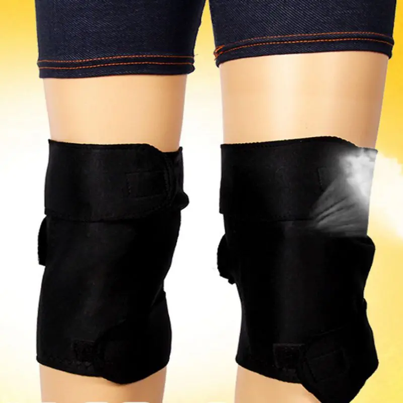 1 Pair Self Heating Knee Pads Sprots Therapy Kneepad Pain