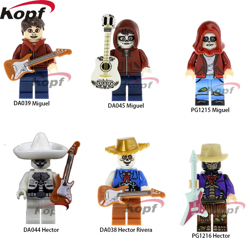 

Single Sale The Day Of The Dead Coco Movie Hector Miguel Building Blocks Bricks Best Collection Model For Children Gift Toys