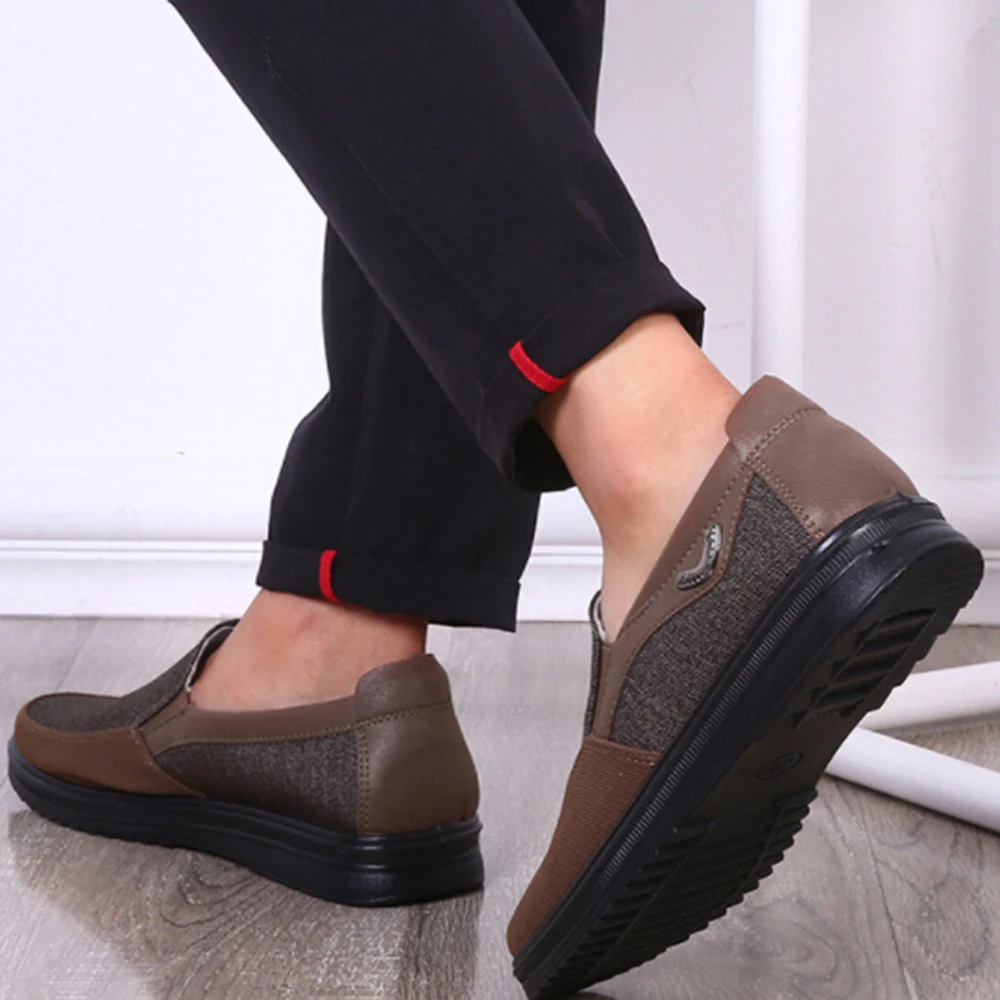 

Men's vulcanize shoes,casual Canvas summer breathable soft flat driving shoes bottom lightweight male mesh round head low heel