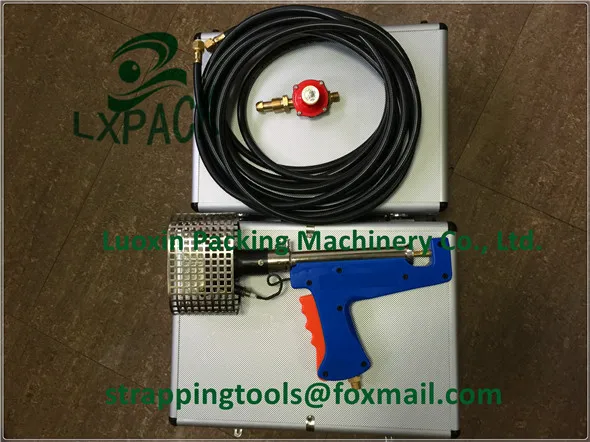 Shrinkfast heat shrink tool for heat shrink film Ripack shrink guns flame welding equipment 25
