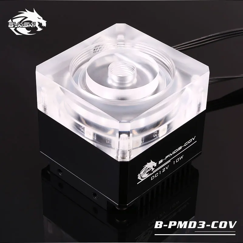 Bykski B PMD3 COV 5v RGB Water Cooling Pump with Heatsink 600L DDC