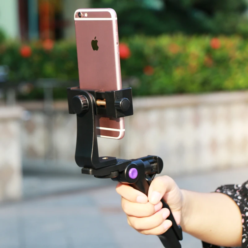 Multi Use Handheld Stabilizer Pistol Hand Grip Live Streaming Mount for