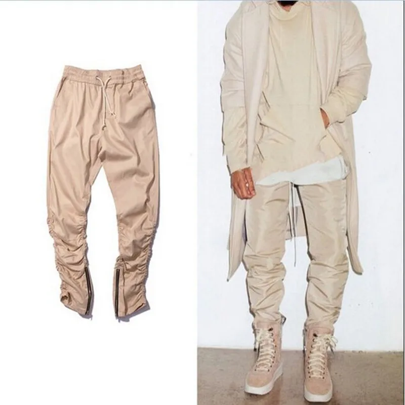 Compare Prices On Khaki Skinny Jeans For Men- Online Shopping/Buy black / green / khaki justin bieber hip hop harem side zipper pants skinny mens joggers - Compare Prices On Khaki Skinny Jeans For Men- Online Shopping/Buy