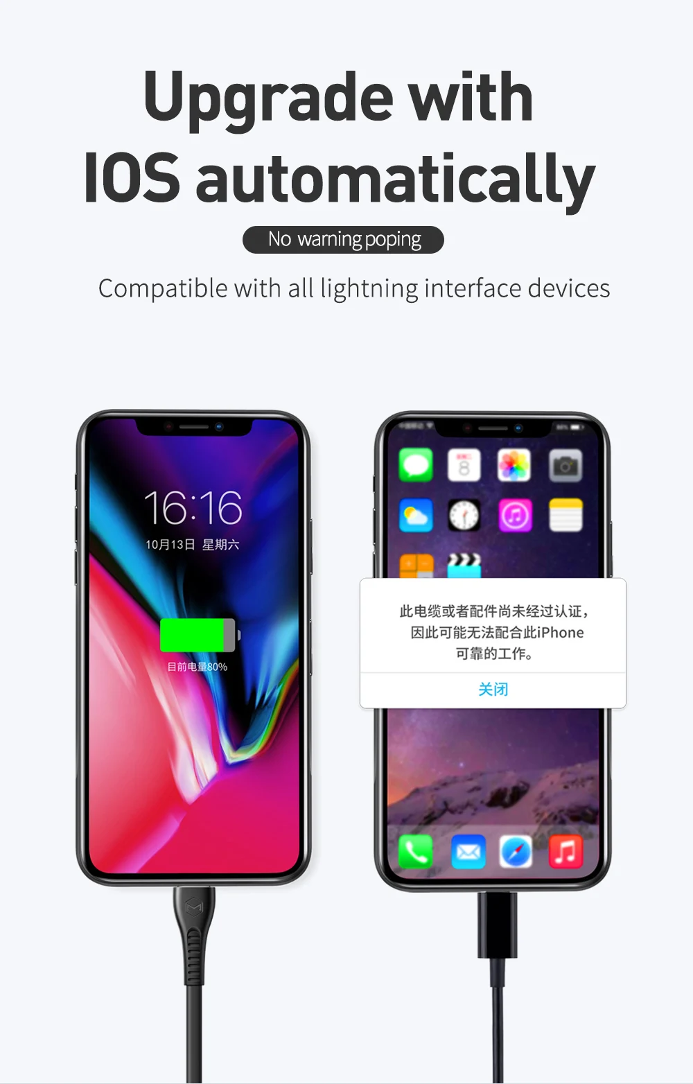 Mcdodo USB кабель для iPhone XS Max XR X 8 7 usb type C 3A шнур для быстрой зарядки и передачи данных для samsung HUAWEI XIAOMI, зарядный кабель для телефона