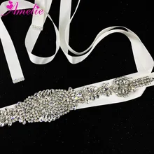 Свадебное платье со стразами аксессуары: пояса женские пояса хрустальные модные пояс Кушак для вечерние