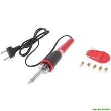 Древесная пирография набор инструментов 30 Вт паяльник набор инструментов дровяной припой