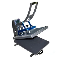 New Auto Open Flatbed Manual T-shirt Sublimation Heat Press Machine for mouse pad,heat press machine for t-shirts 40*40cm