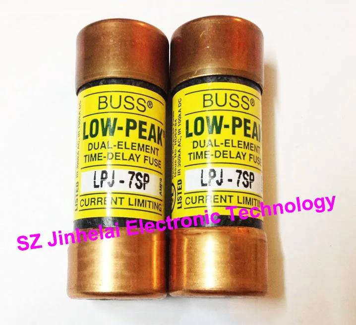

100%New and original LPJ-7SP BUSSMANN Time-delay Fuses 7A 600V