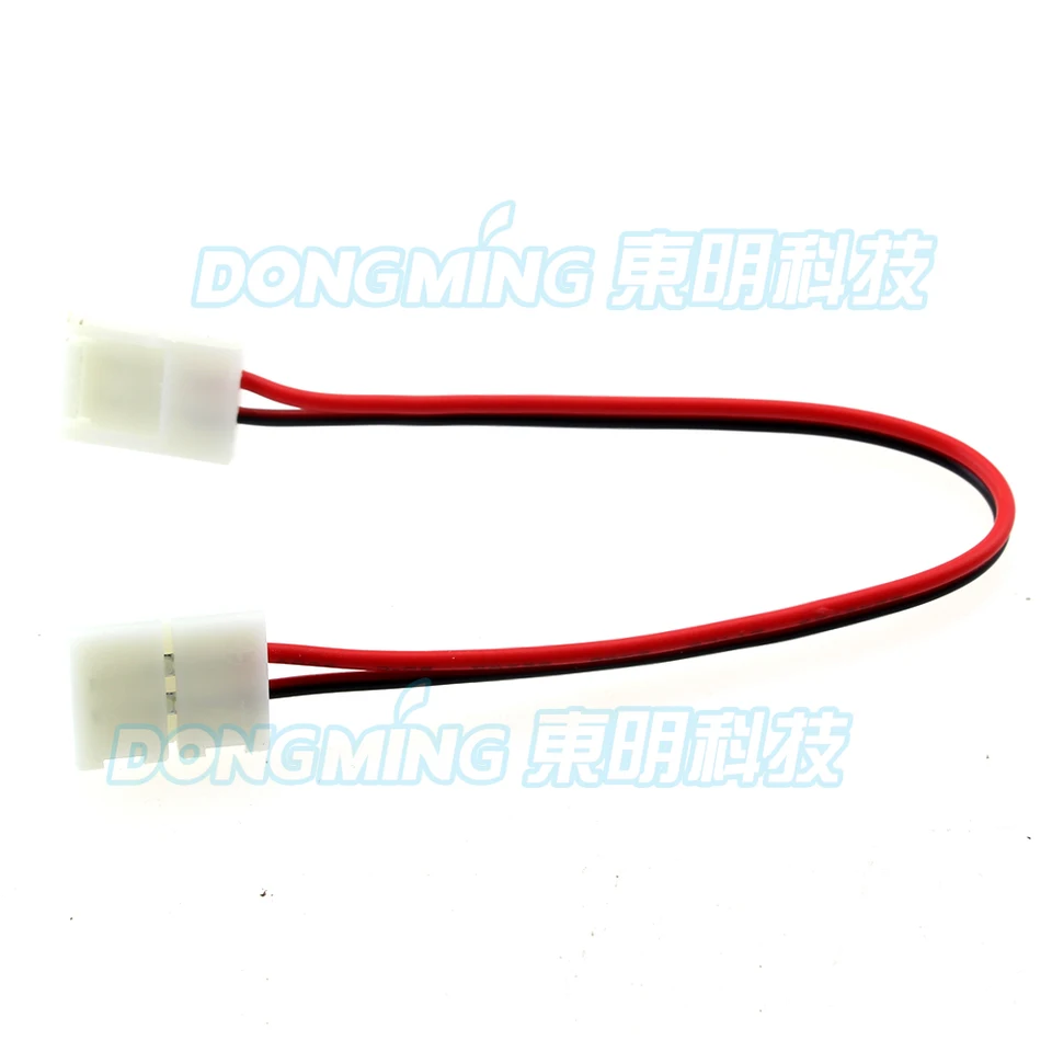 2 PIN LED Strip Connector Met Draad Kabel Voor 3528 LED Strip Aansluiting  Enkele Kleur, 8mm Breedte, gratis Lassen, 10 stks/partij Gratis Schip|cable  box connector|connector jackcable employment - AliExpress