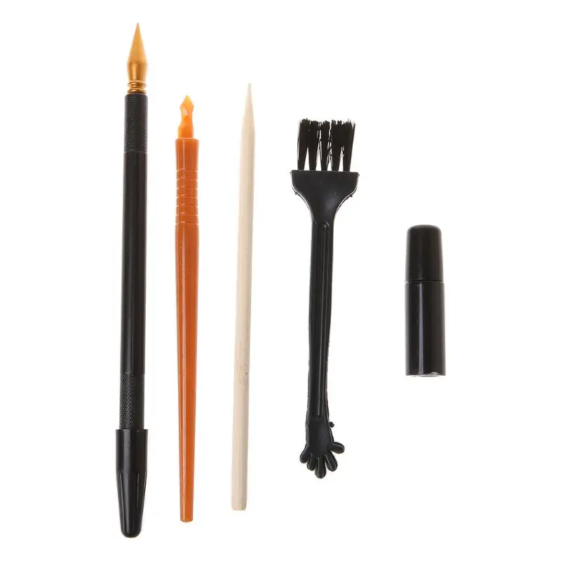 5 шт Живопись Рисунок нуля искусство установить Stick скребок Pen Инструменты творческий DIY первой необходимости продукты C26