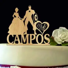 Пользовательские деревянные капитан американский деревенский Свадебный Mr And Mrs торт ко дню рождения топперы для новобрачных, вечеринка в честь новорождённого холостяка для вечеринки украшения