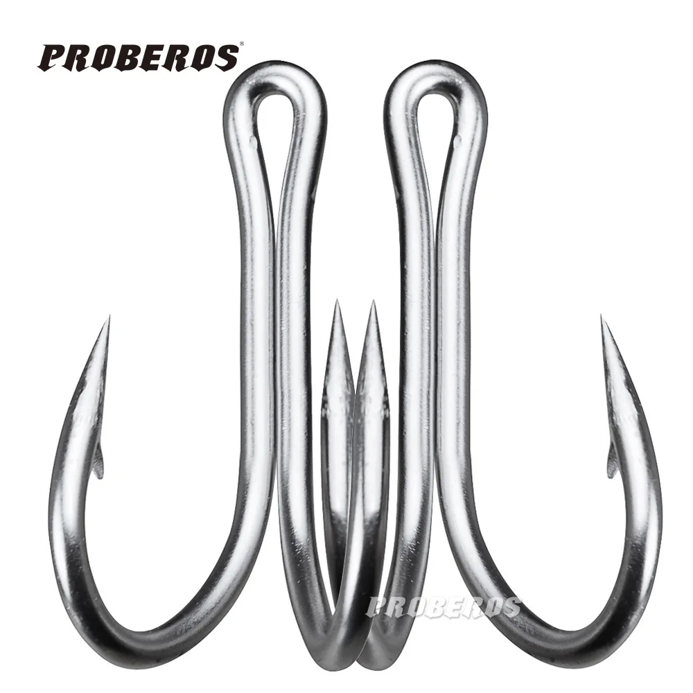 5pcs Fishing boat hook seawater corrosion resistant stainless steel