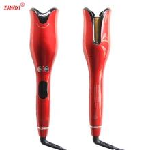 Стиль Роза стиль Волшебная роликовая Керлинг палочка локон 1 дюймов Вращающийся Спин Автоматическая завивка волос керамический салон Инструменты для укладки волос