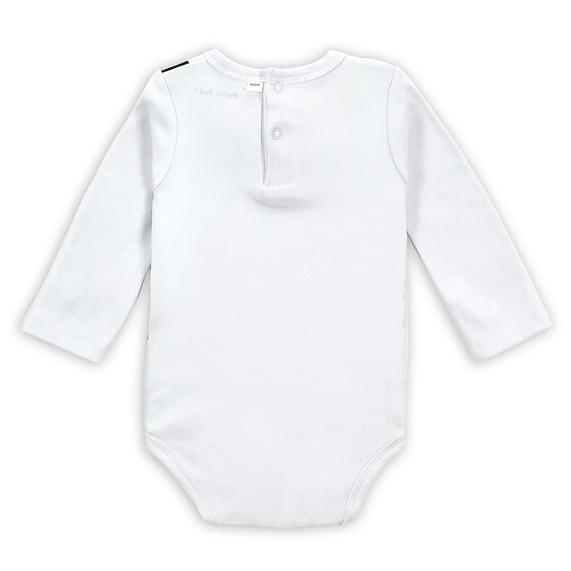 2PCS / LOT Джентльмен с длинным рукавом Мальчика Bodysuits мальчиков Одежда для девочек
