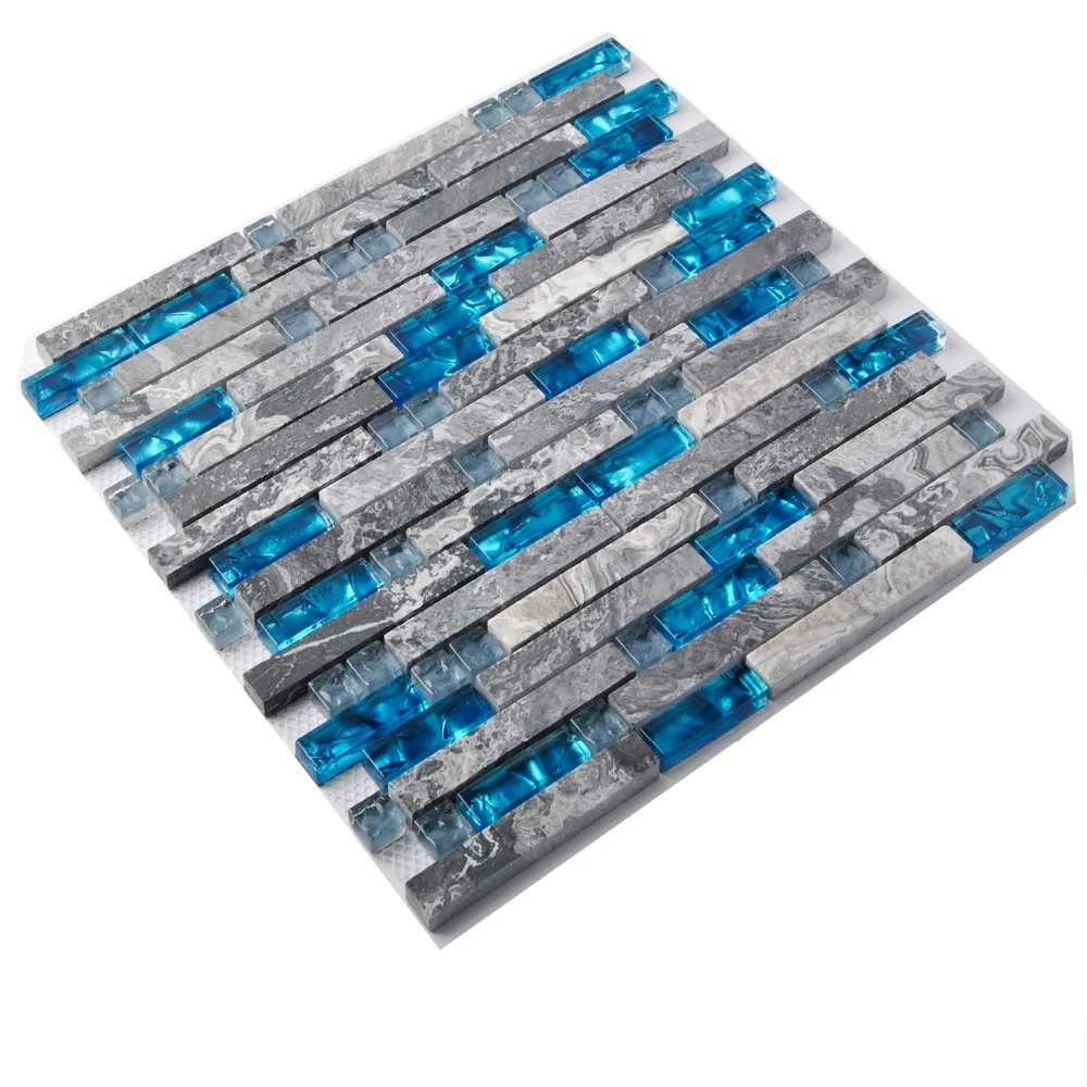 Sea blue glass mosaic tile kitchen backsplash grey marble bathroom interlocking wall shower bathtub fireplace mosaic tiles on Aliexpress.com | Alibaba ... Sea blue glass mosaic tile kitchen backsplash grey marble bathroom interlocking wall shower bathtub fireplace mosaic tiles on Aliexpress.com | Alibaba ...