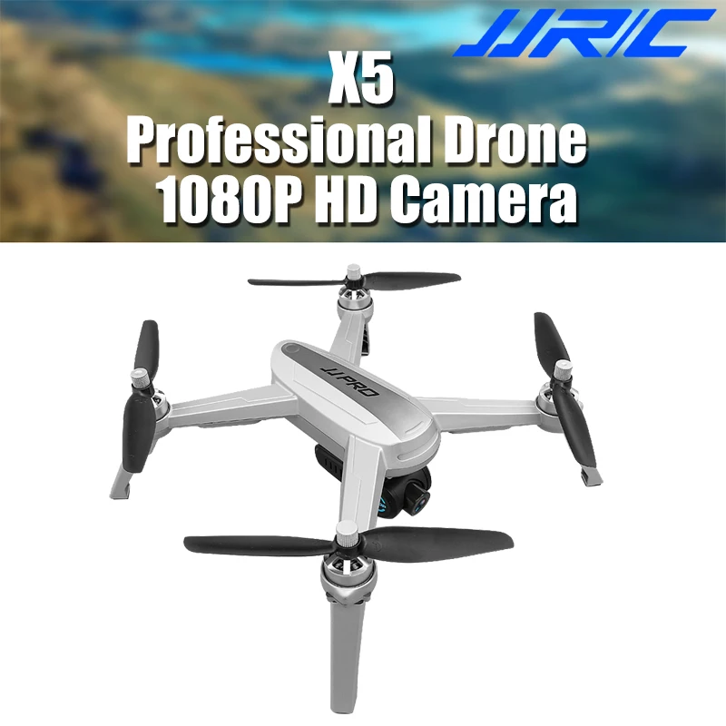 

New JJRC JJPRO X5 5G WiFi FPV Professional RC Drone Brushless GPS Positioning Altitude Hold 1080P Camera