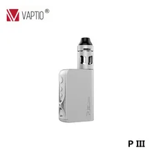 Electronic cigarette P3 Vape kit 3000mah built in battery 100W box mod 2ml Top Filling Atomizer E Cigarette 0.15ohm kanthal coil