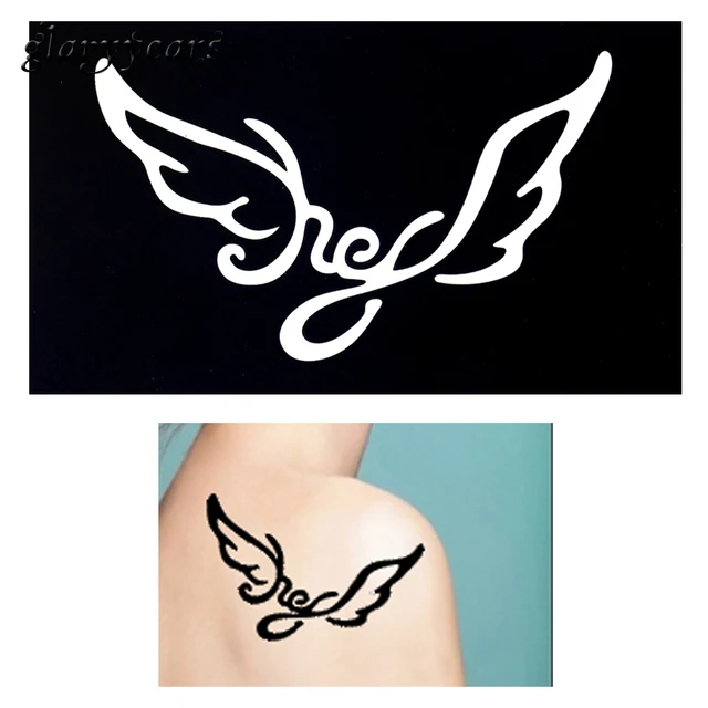 1 pc petit indian henné pochoir de tatouage rêve dessin pour