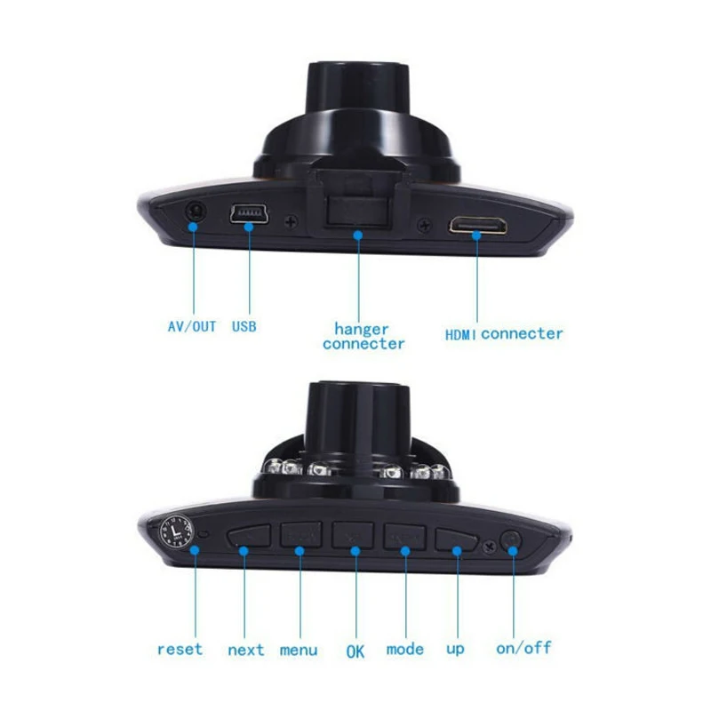 Авто 2 7 &quotFull HD 1080P 140 градусов Dash Cam Автомобильный видеорегистратор Камера
