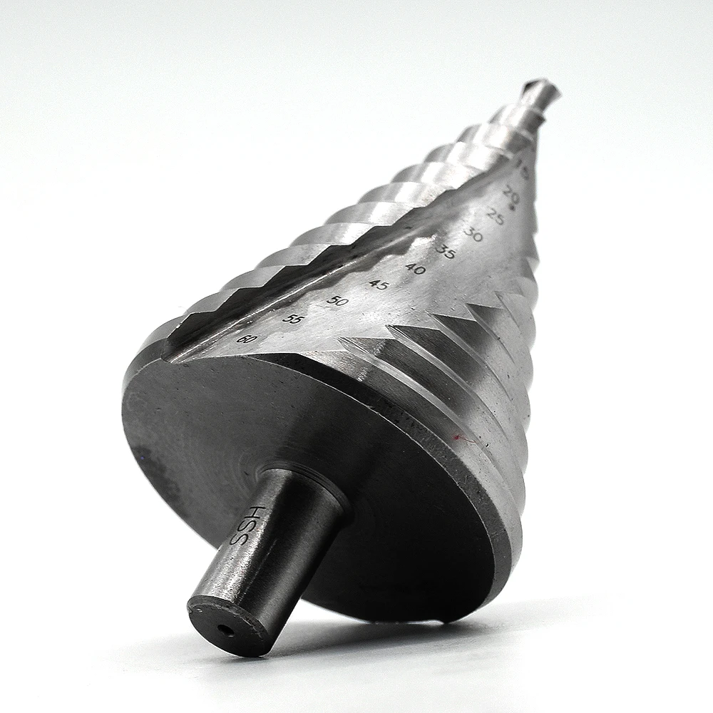 6-60MM-HSS-4241-Spiral-Flute-Step-Drill-Bit-12-Steps-13mm-Shank-Increment-Steel-Step (3)