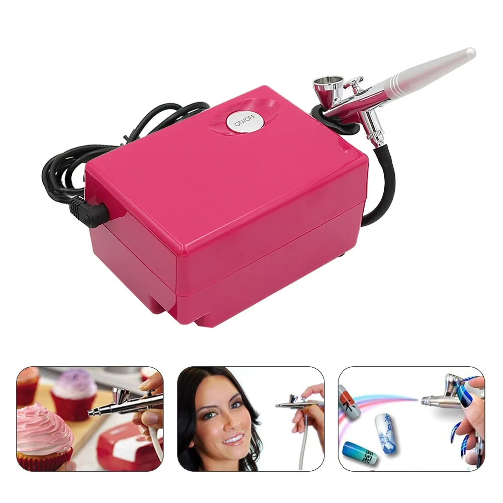Beste Koop Air Brush Compressor Airbrush Body Verf Aerograph Gezicht