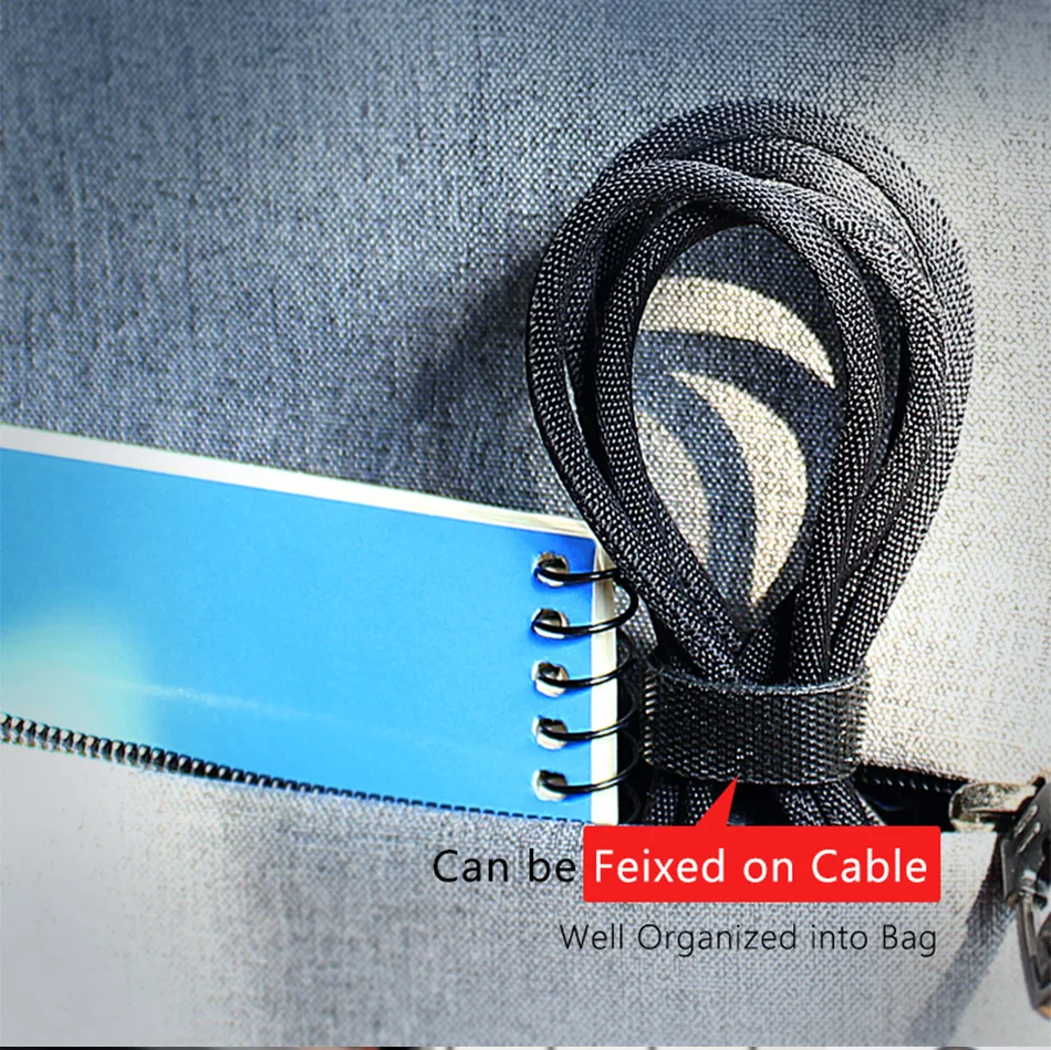 !ACCEZZ USB Cable Organizer Headphone Earphone Holder For iPhone Mouse Tape Cord Clips Wire Winder Magnetic Protector Management (6)
