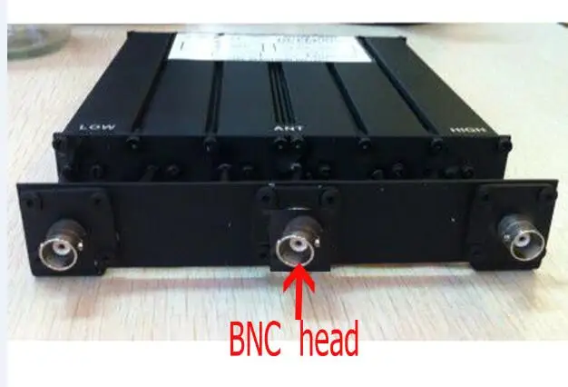 SZT Duplexer UHF/VHF 6 полости для DUPLEXER повторитель N разъем для 2 радиоприемников - Цвет: BNC head