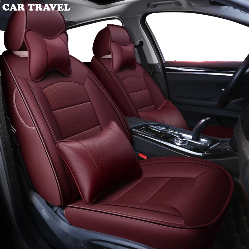 Чехол из натуральной кожи для автомобильных сидений Ford kuga EDGE Explorer Mustang Ranger Everest