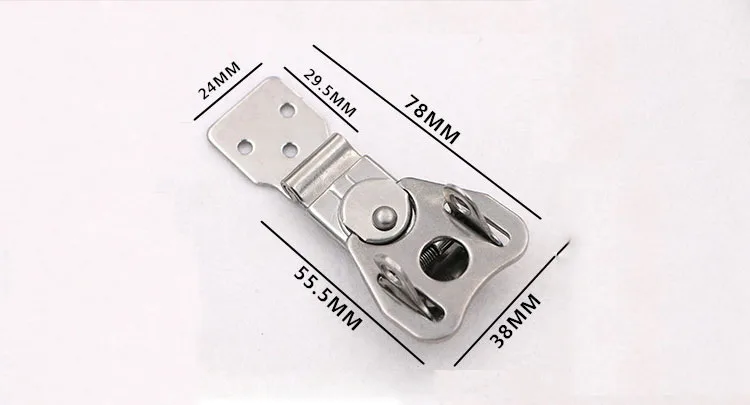 Бесплатная доставка металлический засов крепление ласточкин хвост багажный замок промышленный крепежный мешок оборудование