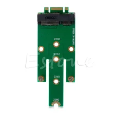 mSATA мини PCI-E 3,0 SSD к NGFF M.2 B Ключ SATA интерфейс адаптер карты